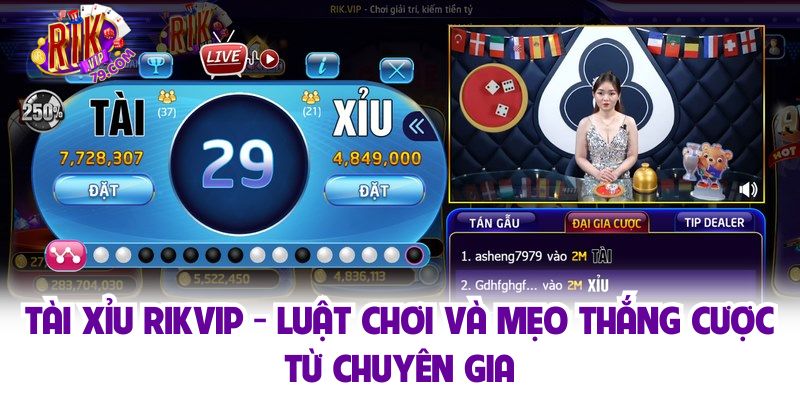 Tài Xỉu Rikvip - Luật Chơi Và Mẹo Thắng Cược Từ Chuyên Gia